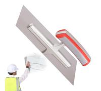 fanelod Concrete Trowel,Flat Masonry Hand Trowels, Ergonomic Grout Trowel, Flat Plastering Trowel, Lightweight Trowel Concrete Tool for Concrete Cement Drywall Plastering Sheetrock Wallboard
