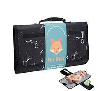 fanelod Diaper Changing Mat,Foldable Baby Diaper Changing Pad - Baby Changing Pad for Girls & Boys Waterproof Travel Changing Station One-Hand Diaper Change Pad