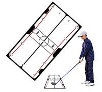 fanelod Golf Putting Mirror Alignment - Golf Putting Mirror Training Aid, Golf Putting Practice Aids to Improve All Aspects of Your Short Game for Adults, Men, Women