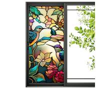 fanelod Privacy Window Film Bathroom | Bright Draw Films,Removable Window Privacy Cling Static Stained Glass Stickers Decorative Home Anti-uv Tinting Film