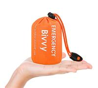fanelod Survival Sleeping Bag, Emergenccy Bivvy Bag, Lightweight Emergenccy Sleeping Bag, Waterproof Survival Bivvy Bag, Survival Bivy Sack Use as Emergenccy Blanket, Rescue Tent for Outdoor Use