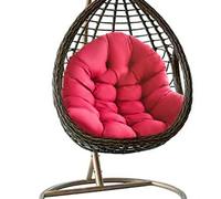 fanelod Swing Chair Cushion, Hanging Egg Chair Cushion, Indoor Swing Replacement Cushions, Soft Thick Comfortable Chair Seat Pads for Camping Yard, Patio Garden Chair