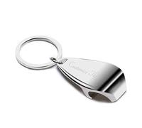 Fanery Sue Beer Bottle Opener Keychain Personalized Name Keychain Custom Key Tag Key Ring Engraved Any Message（1 PC