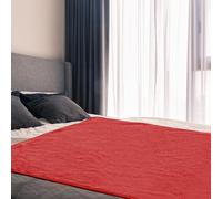 Fanfanwin 1 Pcs Couples Waterproof Mat Lover Reusable Stainproof Blanket Quiet Easy Use Mattress Protector for Adult Multi Functional Bed Sheet Couple Pleasure Comfort (80 x 80 in,Red)