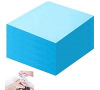 Fanfanwin 400 Sheets Nail Dust Collector Filter Paper Disposable Nail Dust Suction Collector Filters Paper Sheets Portable for Salon Spa Tech Supplies Accessories (Blue)