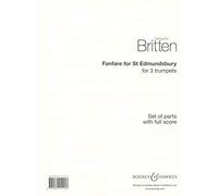 Fanfare For St Edmundsbury: 3 Trumpets. Jeu de parties.