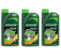 FANFARO JPX 5W20 SN ILSAC GL-5 Fully Synthetic Engine Oil, Japanese & Korean