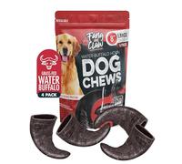 Fang & Claw Buffalo Horn for Dogs, Various Sizes, Grass from a Single Protein Source, No Chemicals, Additives, Hormones, Long Shelf Life: