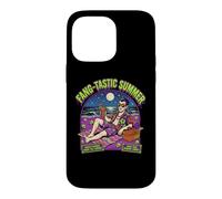 Fang-Tastic Summer Vampire Beach Dracula Halloween Vacation Case for iPhone 14 Pro Max