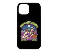 Fang-Tastic Summer Vampire Beach Dracula Halloween Vacation Case for iPhone 15
