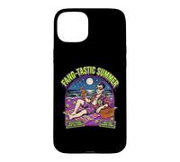 Fang-Tastic Summer Vampire Beach Dracula Halloween Vacation Case for iPhone 15 Plus