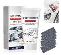 Fangatu Upgrade Nano Sparkle Cloth Car Scratch Remover, 2024 New Nano Sparkle Cloth & Car Scratch Repair Paste, Gray, Fine Grit, Metal Compatible, Scratch Remover, Car Scratch Remover