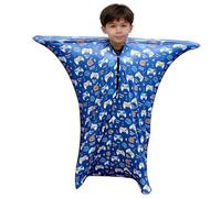 FANGCCC Sensory Body Wrap Sock - ADHD and Autism - Reduce Stress - Hypersensitivity - Exercise - Deep Pressure - Play Therapy Device - Strong (Game Console, L)