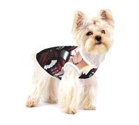 FangedFiends Small Dog Cotton Vest S - Breathable, Soft, and Comfortable Pet Clothing for Cats and Dogs