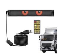 Fangfhai LED Eyes for Car Windshield, Programmable Flexible Car Eyes, Automotive External Supplies for Holiday Window SUVS Party RV Shop Hotels Home