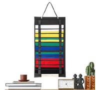 Fangfhai Tae Kwon Do Belt Display - Jujutsu Belt Felt Organizer Holder for Wall | Martial Art Learner Supplies, Save Space Displaying Rack for Teens Women Men Youth Athletes Boys Girls