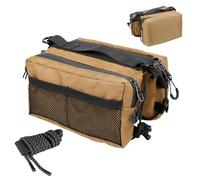 Fangfhai Top Tube Bag Cycling | Large Capacity Cycling Top Tube Bag,Scratch Resistant Zipper Storage Pouch, Bike Supplies for Tissue Gloves Key Repair Tools