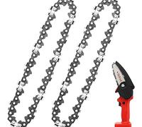 FANGHUIER 4 Inch Chainsaw Mini Chainsaw Chain Saw，1/4inch Saw Chain Mini Chainsaw Cordless Oregon Chainsaw Chain（Chainsaws are not Included