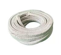 FANGHUOTC Ceramic Fiber Rope Gasket, Square Braided, High Temperature Seal for Stove Boiler Furnace Oven Kiln Door Seal Gasket Length 5M,Diameter 14 mm