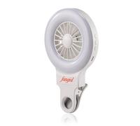 Fangirl: 2-in-1 Clip on Phone Fan and Selfie Ring Light