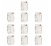 FangKingNo 10pcs 1/2" PVC Female Adapter Pipe Fittings (Slip to Female Thread) Coupling Schedule 40 White (0.5 Inch)
