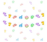 Fangleland 2Pcs Axolotl Garland Banners Decorations for Boy Girl - Cartoon Animal Axolotl Theme Banners Gender Reveal Pregnancy Celebration Hanging Decors Set Party Supplies