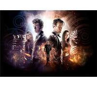 FANGMKJ DIY 5D Diamond Painting Kits for Adults Kids, Doctor Who Series Art Round Diamond Full Drill Diamond Embroidery Kits Cross Stitch Craft Home Wall Decoration-19.7x27.6inch