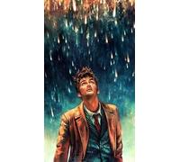 FANGMKJ DIY 5D Diamond Painting Kits for Adults Kids, Doctor Who Series Art Round Diamond Full Drill Diamond Embroidery Kits Cross Stitch Craft Home Wall Decoration-19.7x27.6inch