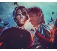 FANGMKJ DIY 5D Diamond Painting Kits for Adults Kids,Supernatural,Full Drill Diamond Embroidery Kits Cross Stitch Pictures Arts Craft Home Wall Decoration-15.7x19.7inch