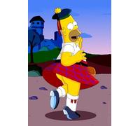 FANGMKJ DIY 5D Diamond Painting Kits for Adults Kids,The Simpsons,Full Drill Diamond Embroidery Kits Cross Stitch Pictures Arts Craft Home Wall Decoration-11.8x15.7inch