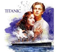 FANGMKJ DIY 5D Diamond Painting Kits for Adults Kids,Titanic,Full Drill Diamond Embroidery Kits Cross Stitch Pictures Arts Craft Home Wall Decoration-19.7x27.6inch