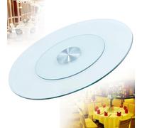 FANGQMM 24/28/31/33/35/39/43/47 inch Round Rotating Tray Dining Table Turntable 60cm/23.6in