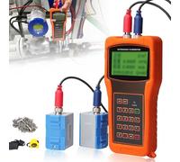 FANGQMM Ultrasonic Flow Meter Clamp On Digital Water Flow Meter Handheld Flow Meter DN15-6000mm TS-2/TM-1/TL-1 Sensors for Copper/PVC Pipe Seawater Alcohol Industrial Sewage DN6000