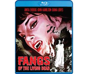 FANGS OF THE LIVING DEAD NEW DVD