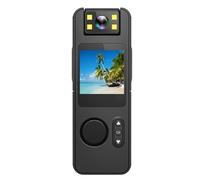 Fangxuee 1080P HD Wifi Mini Camera Handheld Back Clip Law Enforcement IR Night Vision Smart Portable Camera Car Recorder