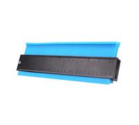 Fangxuee 10Inch Contour Gauge Duplicator Ceramic Tile Carpet Cutting Template Profile Measuring Angle Ruler Contour Duplicator