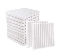 Fangxuee 12Pcs Acoustic Foam Board,Studio Wedge Tile,Acoustic Foam Soundproof Pyramid Studio Treatment Wall Panel,Etc,2.5X30X30cm