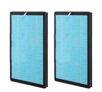 Fangxuee 2 Packs Replacement Filter Compatible with Purifier, Designed for Smoke Wildfire, Odor Absorber Filter