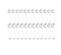Fangxuee 24 Pcs Fruit Trees Limb Spreader 10 Inch Tree Branch Puller Spreader Stereotyped Branch Bending Tool with Plastic Hose Wrapped, Spreading Crotch Open