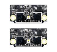 Fangxuee 2pcs HLK-FM223 Module AI Face Recognition Module with Binocular Camera and Live Body Detection for Enhanced Security