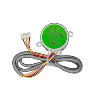 Fangxuee 35BYJ46 DC 12V/24V Stepper Motor for Small Air Conditioning Cabinet & Humidifier Repair 0010400502B