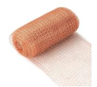 Fangxuee 3pcs 12.7cmx3meter Copper Knitted Wire Mesh Rustproof Copper Mesh Roll for Rodent Copper Mesh for Garden House Ideal DIY