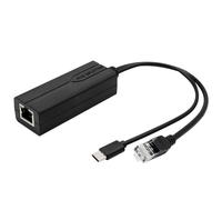 Fangxuee 48V to 5V POE Splitter Adapter 48V to 5V POE Splitter POE Splitter Type-C POE Splitter