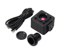 Fangxuee 5MP Cmos USB Microscope Digital Camera, High Resolution Free Driver Electronic Eyepiece for Industrial Use