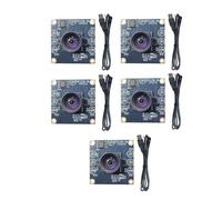 Fangxuee 5Pcs 100 Degree Camera Module 1MP OV9732 1280x720 USB Free Driver Manual Focus with3 Meter USB Cable forWinXP/7/8