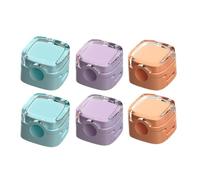 Fangxuee 6Pack Magnetic Cable Management Clips,Magnetic Cord Organizer Cable Management Clips for Office Desk Car Wall Multicolor