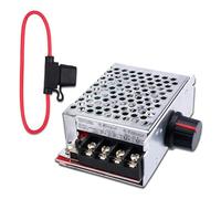 Fangxuee 7-70V 30A PWM DC Motor Speed Controller Switch Control 12V 24V 36V 48V with 30 Amp Fuse