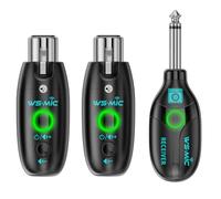 Fangxuee Audio Transceiver Microphone Transceiver System HD Sound Quality Automatic Noise Reduction Adjustable Volume