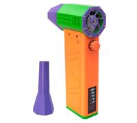 Fangxuee Blower Fan 140,000RPM Power Display Handheld Mini Duster High Speed Duster Cleaning Tool,Violent Blower Orange