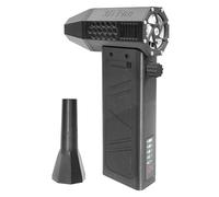 Fangxuee Blower Fan 140,000RPM Power Display Handheld Mini Duster High Speed Duster Cleaning Tool,Violent Blower Black